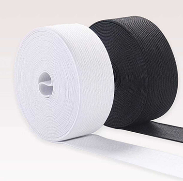 Crochet edge elastic band