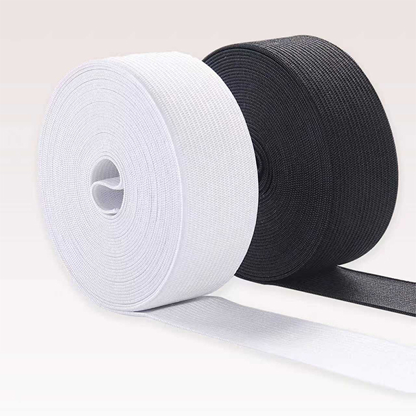 Crochet edge elastic band