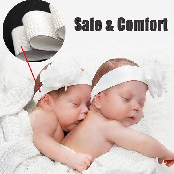 Crochet edge elastic band