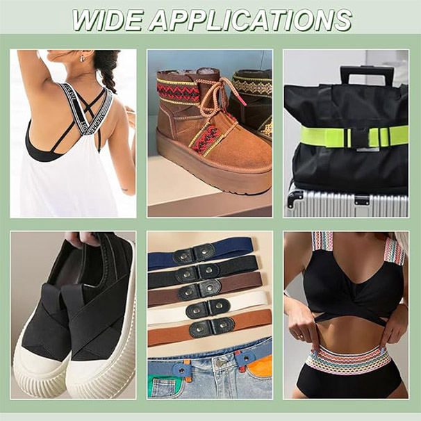 Jacquard elastic band