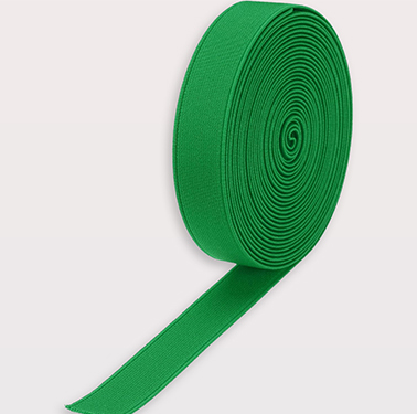 Plain woven elastic band