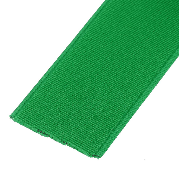 Plain woven elastic band