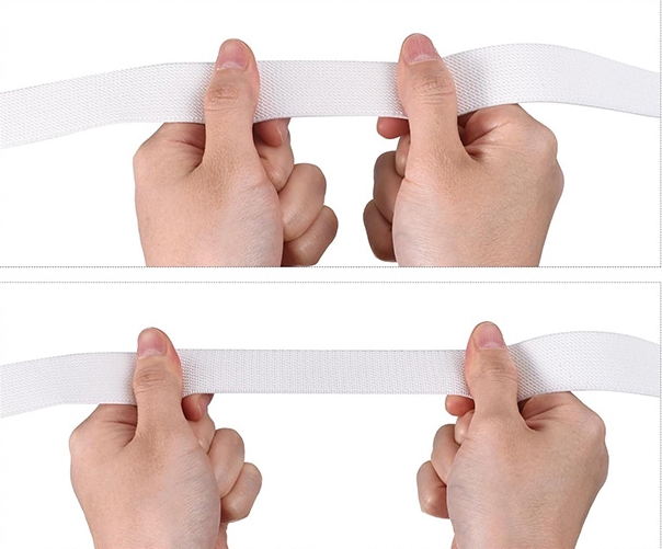 Soft Plain Woven Elastic Bands for Clothing