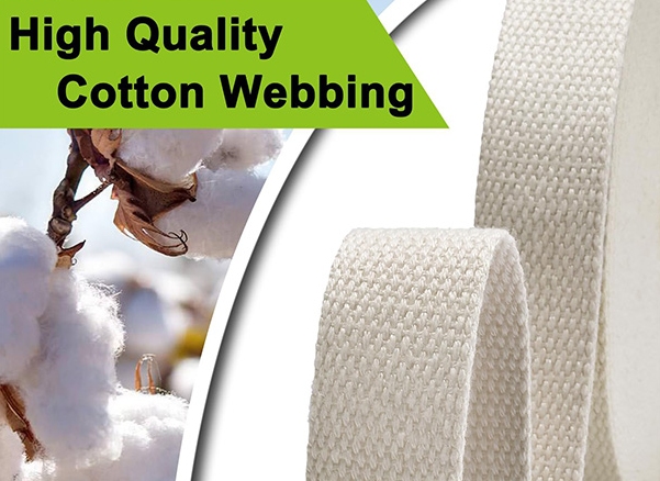 comfort-first and eco-conscious natural cotton webbing