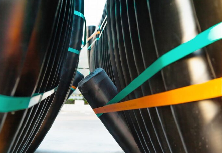 Polyester webbing is designed for little lengthening