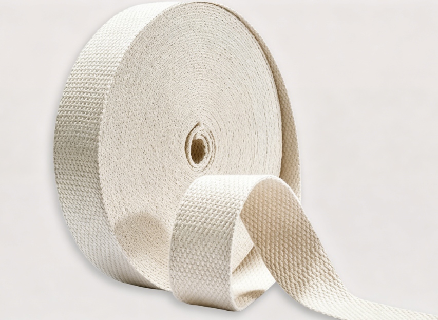 Manufacture Cotton Strap Tape Custom Colorn Webbing for Bag Belts