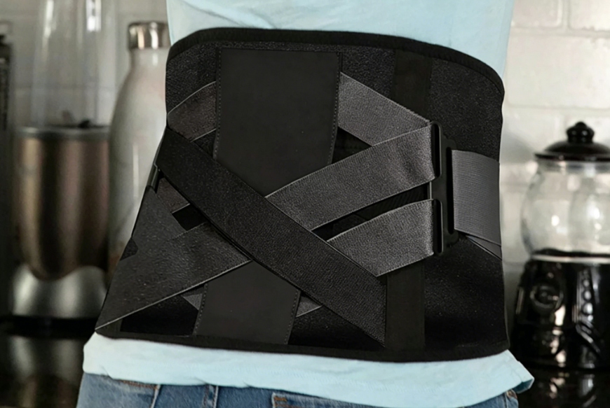 Latex Grip Band for Compression Sleeves and Lumbar Supports