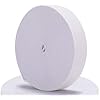 1 Inch White Non-Roll Polyester Knit Elastic Band
