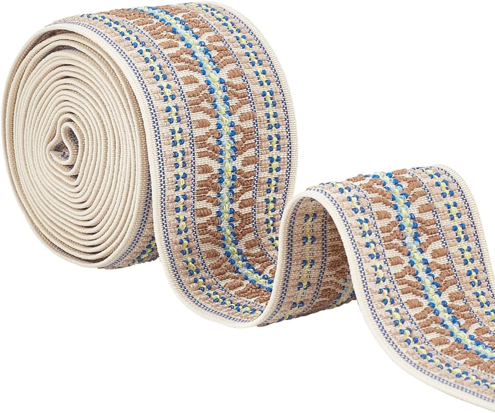 5cm Wide Computerized Jacquard Elastic Tape