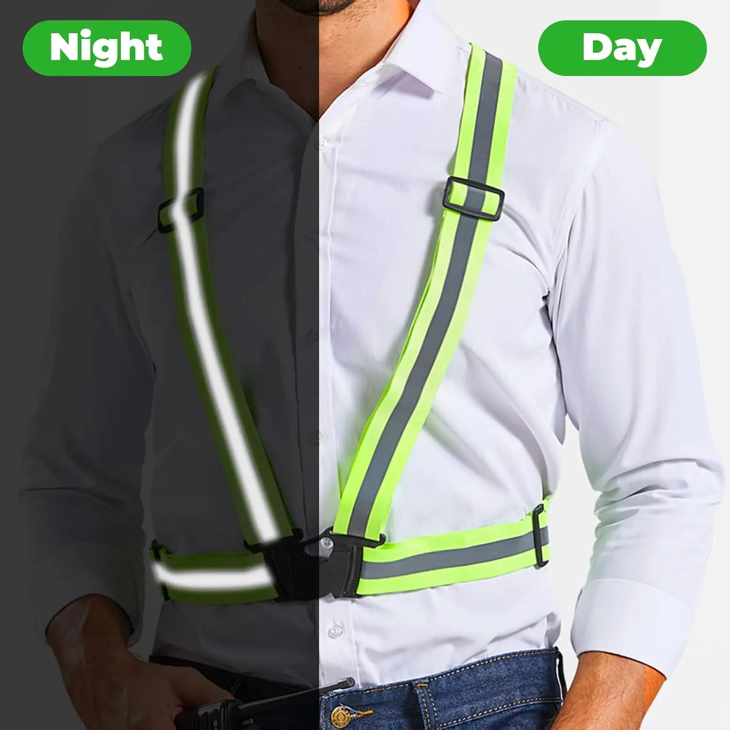 Elastic Reflective Tape for Workwear and Outdoor Products