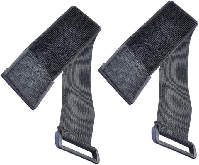 Multi-Purpose Black Hook and Loop Straps for Outdoor Gear Fastening Straps Multi-Purpose Black Hook and Loop Straps for Outdoor Gear Fastening Straps