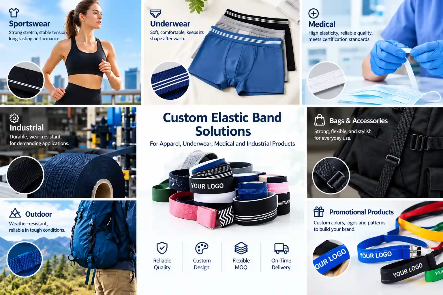 customized elastic webbing