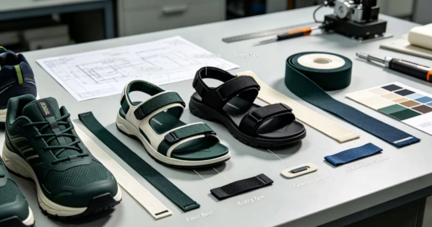textile trims for foot