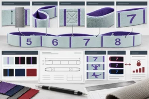 Resistance band dimensions, markings and attachments